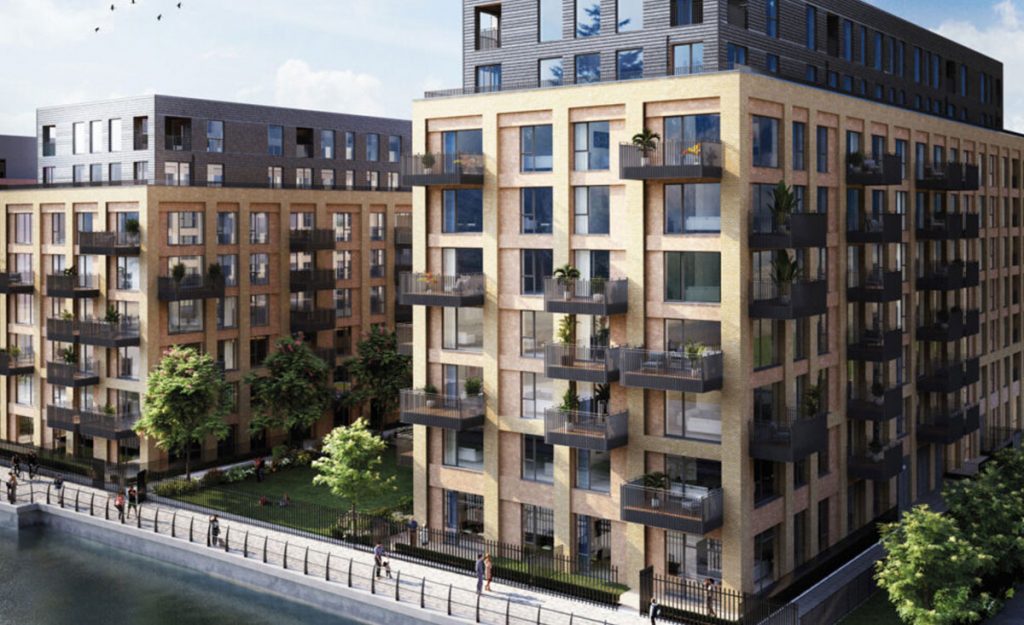 Thomas Road, Limehouse Cut development