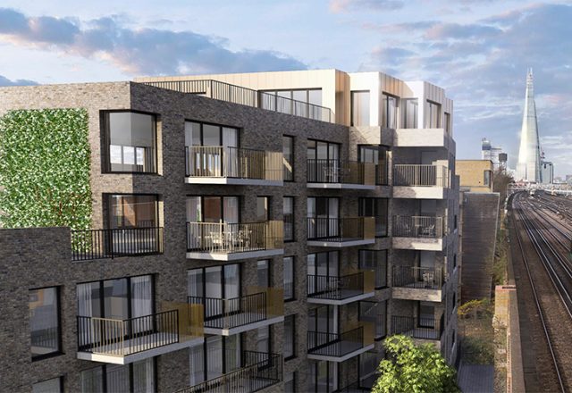 Blue Anchor Lane, Bermondsey development