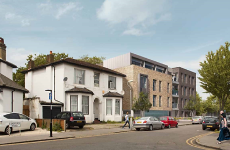 Lennard Road, Croydon development